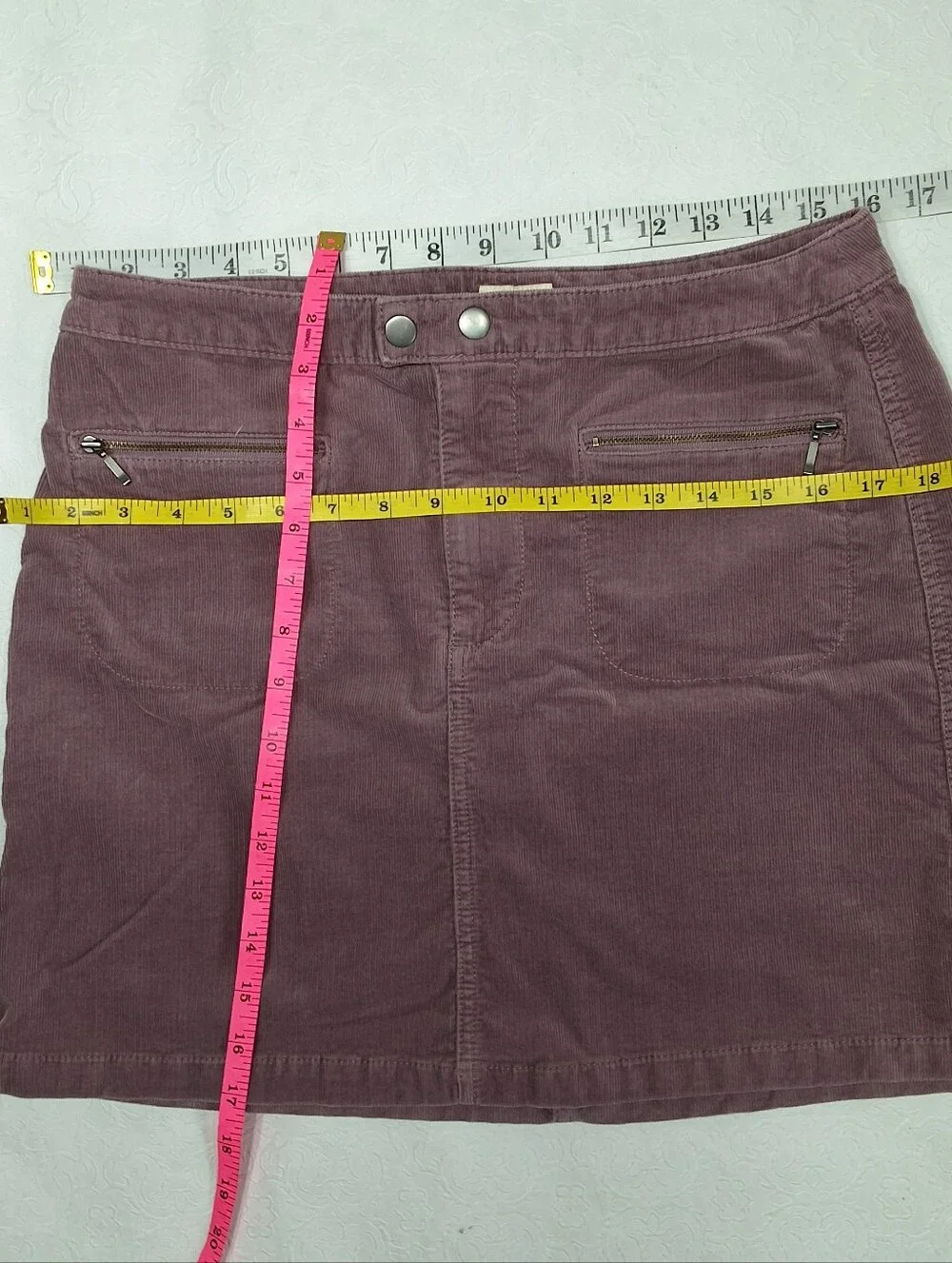 Mossimo Supply Co. Pink Corduroy Mossimo Mini Skirt Size 8